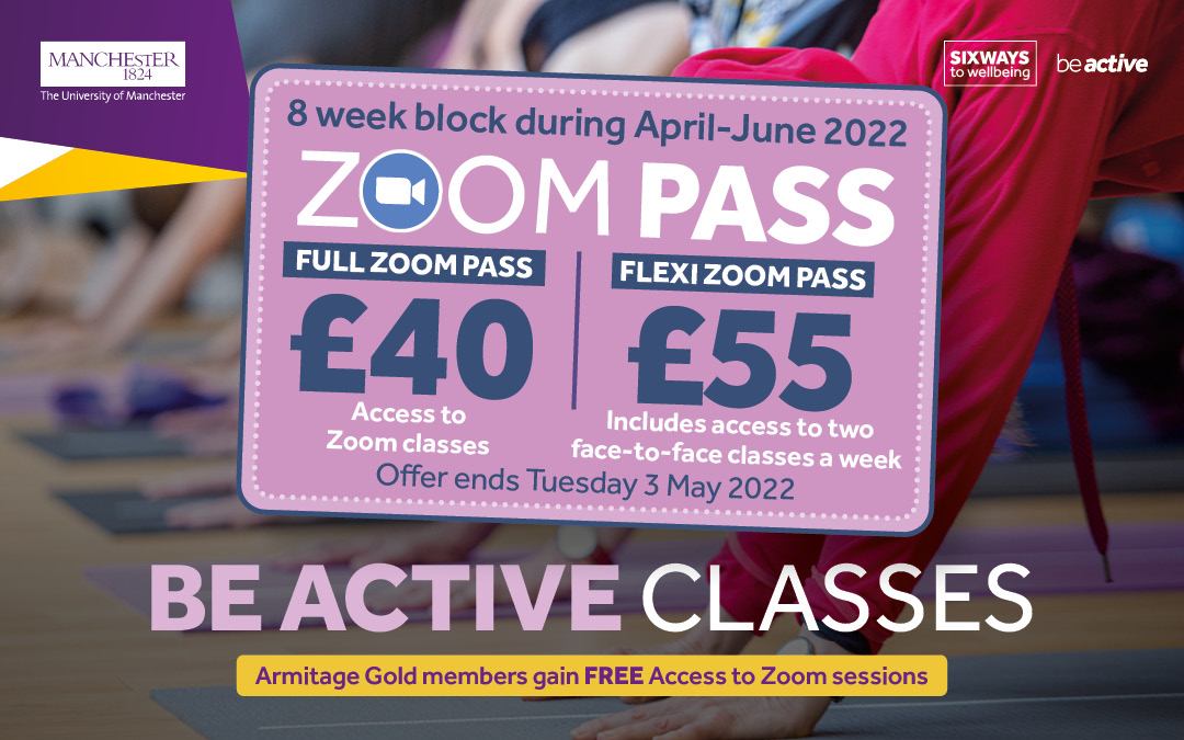 Be Active Summer classes – Bookings now open