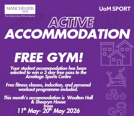 Try the Gym with a 3‑Day Pass — Exclusively for Woolton & Sheavyn House Students