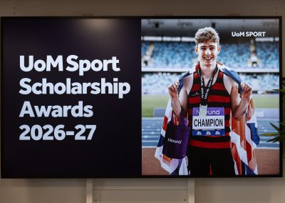 UoM Sport - Scholarship Awards
